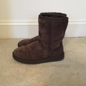 Chocolate brown classic UGG boots